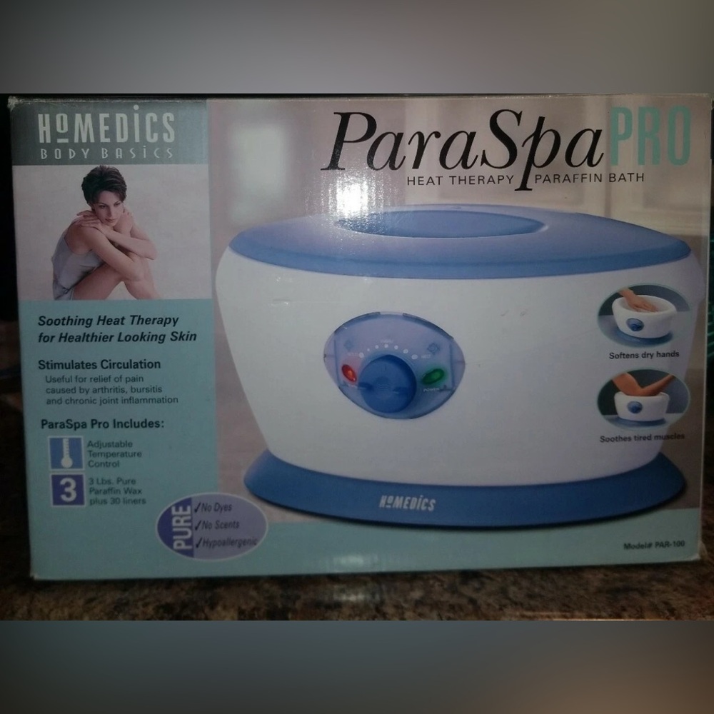 Homedics Paraspa Pro Par-100 Paraffin Heat Therapy System